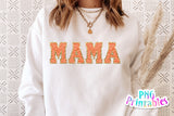 Chenille Alphabet png - Orange Alphabet