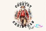 Merry Country Christmas | Sublimation PNG