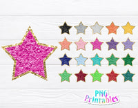 Chenille Stars | Sublimation PNG