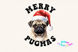 Merry Pugmas | Sublimation PNG