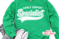 Family Support Specialist | School SVG Cut File