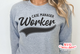 Case Manager Worker | School SVG Cut File