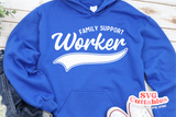 Family Support Worker | School SVG Cut File