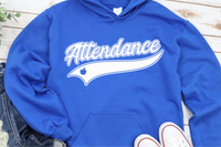 Attendance Swoosh | School SVG Cut File