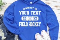 Field Hockey Template 0010 | SVG Cut File