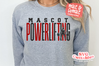 Powerlifting Template 0010 | SVG Cut File
