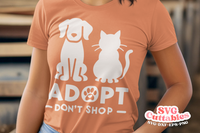 Adopt Don't Shop | Dog Rescue SVG