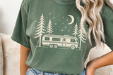 Retro Camper Scene Camping | PNG Sublimation File