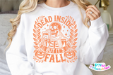 Dead Inside But It's Fall | Fall SVG Cut File