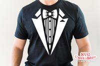 Tuxedo Tee | SVG Cut File