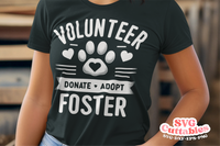 Volunteer Adopt Foster | Dog Rescue SVG