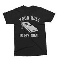 Your Hole Is My Goal | Funny Cornhole SVG Cut File