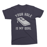 Your Hole Is My Goal | Funny Cornhole SVG Cut File