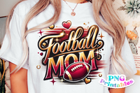 Football Mom | PNG Sublimation File