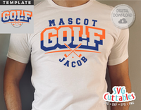 Golf Template 0015 | SVG Cut File