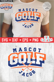 Golf Template 0015 | SVG Cut File