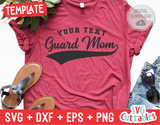 Color Guard Template 0017 | SVG Cut File