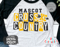 Cross Country Template 0018 | SVG Cut File