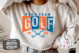 Golf Template 0018 | SVG Cut File