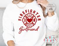 Firefighter Girlfriend | SVG Cut File