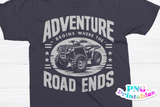 Four Wheeler Adventure Begins | PNG Sublimation File