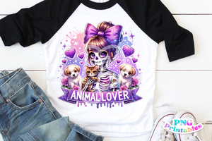 Animal Lover | Kids PNG Print File