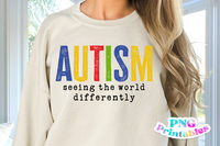 Autism Seeing the World Differently | PNG File