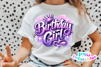 Birthday Girl | PNG Print File