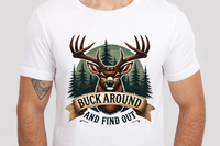 Buck Around | Hunting PNG Print File