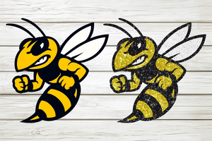 Hornet Mascot | SVG Cut File