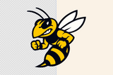Hornet Mascot | SVG Cut File