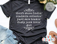 Junk Lovin Girl | Yard Sale SVG Cut File