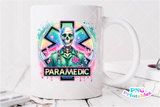 Paramedic Skeleton | PNG Sublimation File