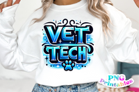 Vet Tech Airbrushed | PNG File