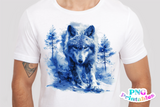 Watercolor Wolf | PNG File