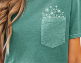Floral Pocket | PNG Sublimation File
