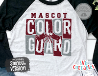 Color Guard Template 0020 | SVG Cut File