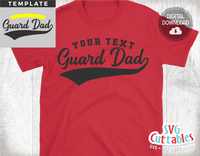Color Guard Template 0021 | SVG Cut File