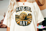 Hay Girl Hay | PNG Print File