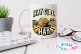 Hay Girl Hay | PNG Print File