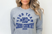 Cross Country Template 0023 | SVG Cut File