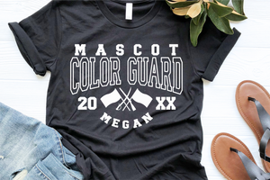 Color Guard Template 0024 | SVG Cut File