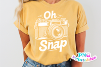 Oh Snap | PNG Print File