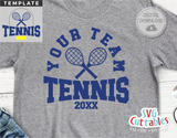 Tennis Template 0025 | SVG Cut File