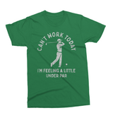 Feeling Under Par | Golf SVG Cut File