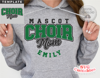 Choir Mom Template 0027 | SVG Cut File