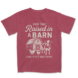 Raised in a Barn | Funny SVG Cut File