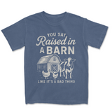 Raised in a Barn | Funny SVG Cut File