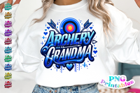 Archery Grandma | PNG File