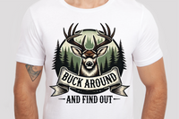 Buck Around | Hunting PNG Print File